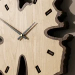Organic Wall Clock (Natural Wood) - Image 3