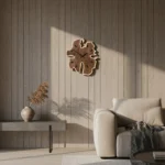 Organic Wall Clock (Walnut)