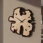 Organic Wall Clock (Natural Wood)