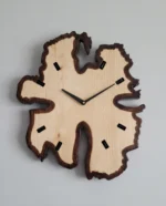 Organic Wall Clock (Natural Wood) - Image 2