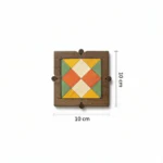 Sama Wooden Coaster (4 Piece Set) - Image 3