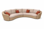Arcus Curved Sofa (6 Seater) - Image 4