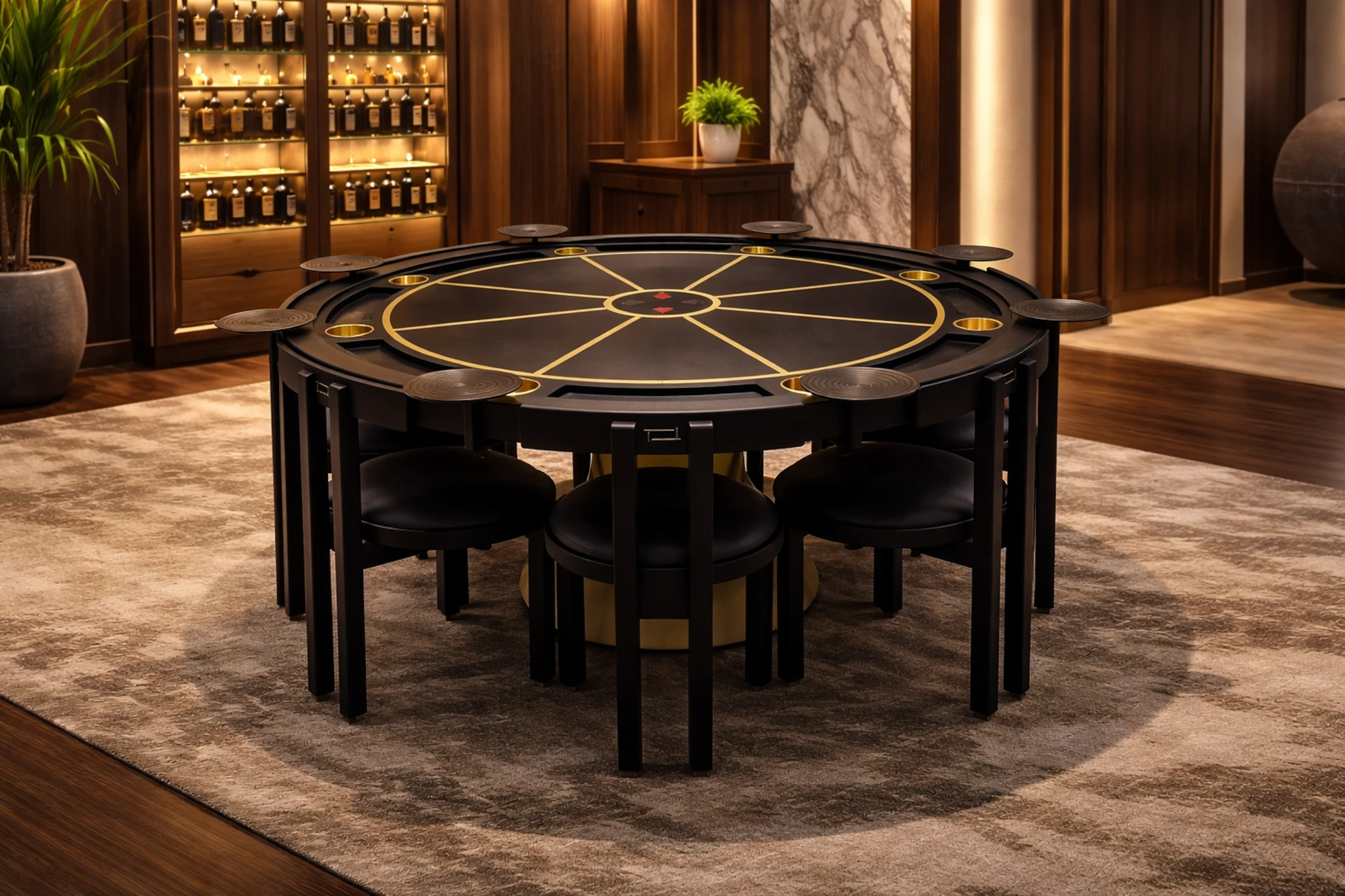 meridian table hero Meridian Poker Table (8 Seater) - Image 1