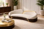 Elaris Curved Sofa (3 Seater)