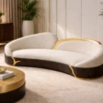 Elaris Curved Sofa (3 Seater)