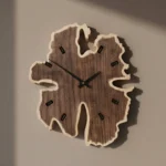 Organic Wall Clock (Walnut)