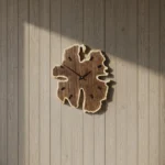 Organic Wall Clock (Walnut) - Image 2