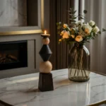 Arka Totem Wooden Candle Holder (Large) - Image 2
