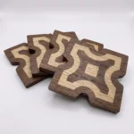 Tessera Wooden Coaster (4 Piece Set) - Image 2