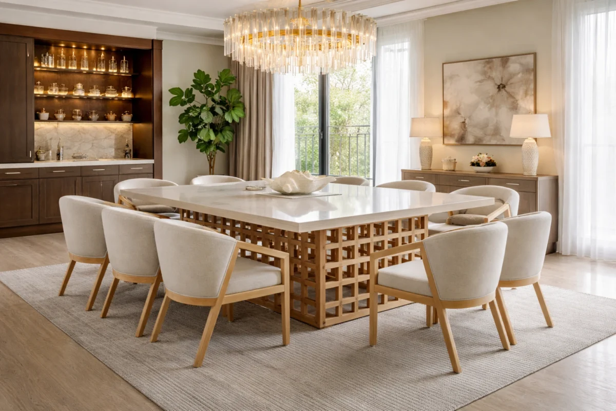 10 seater dining table