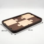 Puzzle Serving Tray (With Detachable Coasters) - Image 5